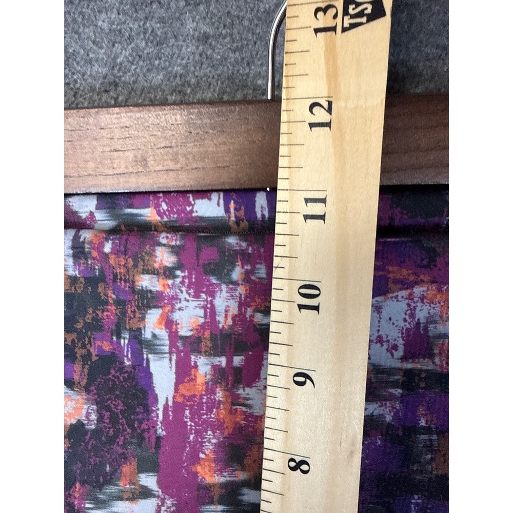 Lululemon Fast & Free Womens Size 14 Abstract Print Leggings Yoga Pants Athletic - Picture 9 of 12